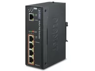 Switche - Planet Gigabit PoE Extender 60 watów 1-Port Ultra PoE to 4-Port 802.3 AF/AT IPOE-E174 - miniaturka - grafika 1
