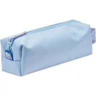 Piórniki - Saszetka duża Oxford Flowers jasno niebieska - miniaturka - grafika 1