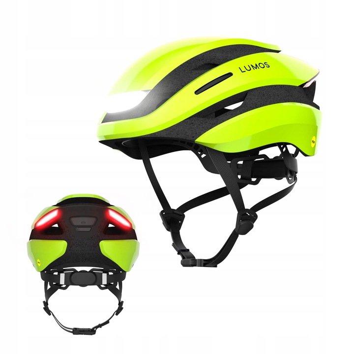 Kask rowerowy Lumos Ultra Mips Electric Lime M/L 54-61cm