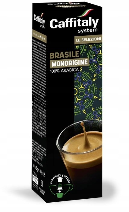 Kapsułki do Cafissimo Caffitaly Brasile Monorigine 10 szt.