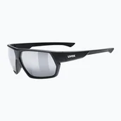 Okulary przeciwsłoneczne - Okulary przeciwsłoneczne UVEX Sportstyle 238 black matt/mirror silver - miniaturka - grafika 1