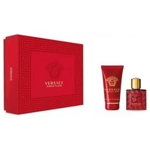 Versace Eros Flame zestaw woda perfumowana spray 50ml + żel pod prysznic 100ml - Zestawy kosmetyków damskich - miniaturka - grafika 1