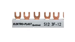 Elektro-Plast Szyna prądowa S12 3F-12 45.322 - Inne akcesoria elektryczne - miniaturka - grafika 1