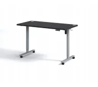 Biurka gamingowe - Black Point IBUKI 160cm Regulacja wysokości Szary - miniaturka - grafika 1