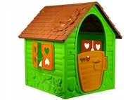 Place zabaw - Duży Domek Ogrodowy Dom dla Dzieci 90 cm x 98 cm x 106 cm Zielony - miniaturka - grafika 1