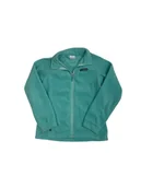 Bluzy damskie - Rozpinana bluza dziewczęca turkusowa COLUMBIA 14+ - Columbia - miniaturka - grafika 1