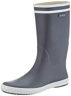 Kalosze damskie - Aigle Dziecięce kalosze Lolly Pop unisex, Szary w?giel, 24 EU - miniaturka - grafika 1
