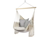 Fotele ogrodowe wiszące - Koala Fotel hamakowy boho ecru HC10-C 05907564665216 - miniaturka - grafika 1