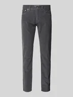 Spodnie męskie - Spodnie sztruksowe o kroju tapered fit model ‘Lyon’ - miniaturka - grafika 1