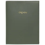 Podobrazia, bloki, papiery - Creadu, Szkicownik z kieszonką, zielony, 120 kartek - miniaturka - grafika 1