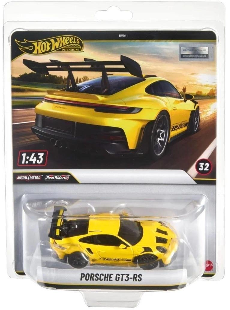 Mattel Hot Wheels Premium Cars Porsche GT3-RS