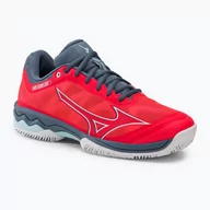 Buty sportowe damskie - Buty do tenisa damskie Mizuno Wave Exceed Light CC fierry coral 2/white/china blue - miniaturka - grafika 1