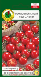 POMIDOR RED CHERRY KOKTAJLOWY SOCZYSTY SŁODKI NASIONA BEZ GMO - Nasiona i cebule - miniaturka - grafika 1