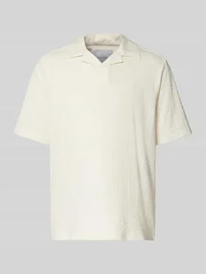 Koszulka polo o kroju regular fit z mieszanki bawełny model ‘MALES’ - Koszulki męskie - miniaturka - grafika 1
