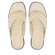 Klapki i japonki damskie - Japonki Tommy Hilfiger FW0FW09216 Écru - miniaturka - grafika 1