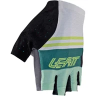 Rękawiczki rowerowe - Rękawice rowerowe LEATT Glove MTB 5.0 Endurance czarno-zielone - miniaturka - grafika 1