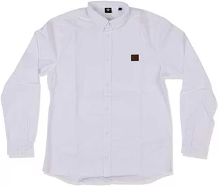 Koszule męskie - Kappa Męska koszula City Betis biały biały S RBB0053 - grafika 1