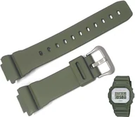 Akcesoria do zegarków - Pasek do zegarka Casio G-Shock DW-5600M zielony 10512601 - miniaturka - grafika 1