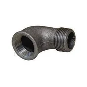 Akcesoria hydrauliczne - Kolano 1/2" WZ czarne - miniaturka - grafika 1