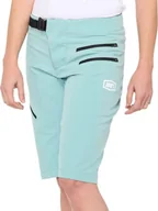 Spodenki rowerowe - 100% Szorty damskie 100% AIRMATIC Women's Shorts seafoam roz. S NEW - miniaturka - grafika 1