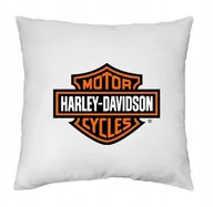 Poduszki dekoracyjne - Harley Davidson Foto Poduszka Prezent + IMIĘ - miniaturka - grafika 1