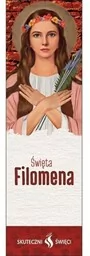 Zakładka do książki Skuteczni Święci - Filomena - Zakładki do książek - miniaturka - grafika 1