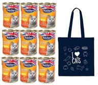 Mokra karma dla kotów - Butchers Natural&Healthy Cat z Kurczakiem kawałki w galarecie 12 x 400 g mokra karma dla dorosłych kotów 12 x 400g + TORBA GRATIS - miniaturka - grafika 1