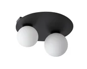 Lampy sufitowe - Sigma Nowoczesny plafon do biura i domu ARGON 2x G9 12W szer. 33cm czarny 33267 - miniaturka - grafika 1