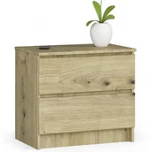 Szafki biurowe - Skandynawska komoda do sypialni dąb artisan Z5-G68 - miniaturka - grafika 1