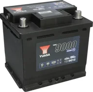 Ładowarki i akumulatory - Akumulator YUASA 12V 50Ah/520A START&STOP AGM YBX9000 AGM Start Stop Plus P+ biegun standardowy 207x175x190 B13 agm/rozruchowy - miniaturka - grafika 1