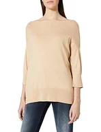 Swetry damskie - comma Sweter damski, 8405 Brown, XS - miniaturka - grafika 1