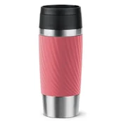 Kubki termiczne - Kubek termiczny TEFAL N2020310 Travel Mug Twist Różowy - miniaturka - grafika 1