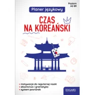 Pozostałe książki - Planer językowy. Czas na koreański. A1-B1 - miniaturka - grafika 1