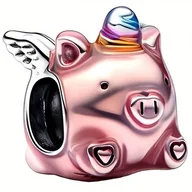 Charmsy - Charms do Pandora - CHARMS ŚWINKA JEDNOROŻEC - miniaturka - grafika 1