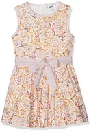 Sukienki - Mexx Sukienka dziewczęca, Pomarańczowy (Orange/White Printed 318329), 104 cm - miniaturka - grafika 1