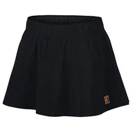 Spódnice - Nike damska spódnica W Nkct Flx czarny/biały S - miniaturka - grafika 1