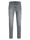 Spodnie męskie - Jack & Jones Dżinsy - Slim fit - w kolorze szarym - miniaturka - grafika 1