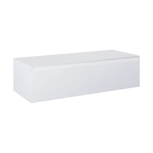 ELITA  SPLIT SLIM 120 2S WHITE MATT Z BLATEM PDW KOMODA PODWIESZANA 168945 - Szafki łazienkowe - miniaturka - grafika 1