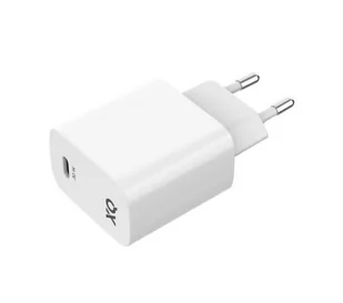 Xqisit Single USB C Power Delivery 3.0 30W (biały) - Ładowarki do telefonów - miniaturka - grafika 1