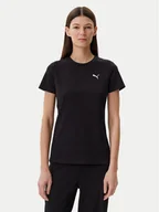 Koszulki i topy damskie - Puma T-Shirt Ess Elevated 685021 Czarny Slim Fit - miniaturka - grafika 1