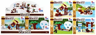 Klocki konstrukcyjne 96-103 elementów Pirat display alleBLOX - Klocki - miniaturka - grafika 1
