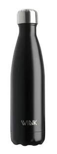 Wink Butelka Termiczna WINK BLACK 500 ml. BLACK500 - Termosy - miniaturka - grafika 1