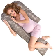 Poduszki do karmienia - Poduszka ciążowa bawełniana typu 7 / Super Mami - miniaturka - grafika 1