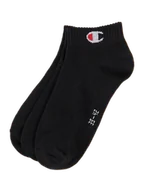 Skarpetki męskie - Skarpety z detalem z logo, w zestawie 3 szt., model „Quarter Sock” - miniaturka - grafika 1