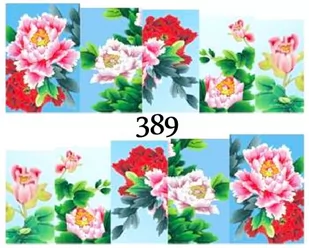 Naklejki wodne na paznokcie - nr 389 - Ozdoby do paznokci - miniaturka - grafika 1