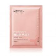 Maseczki do twarzy - Neogen Neogen Probiotics Relief Mask  25g maseczka w płachcie rozświetlająco- ujędrniająca - miniaturka - grafika 1