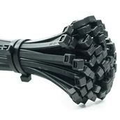 Pozostałe akcesoria sieciowe - Opaska zaciskowa kablowa 3,6/300MM czarna 100 sztuk - miniaturka - grafika 1