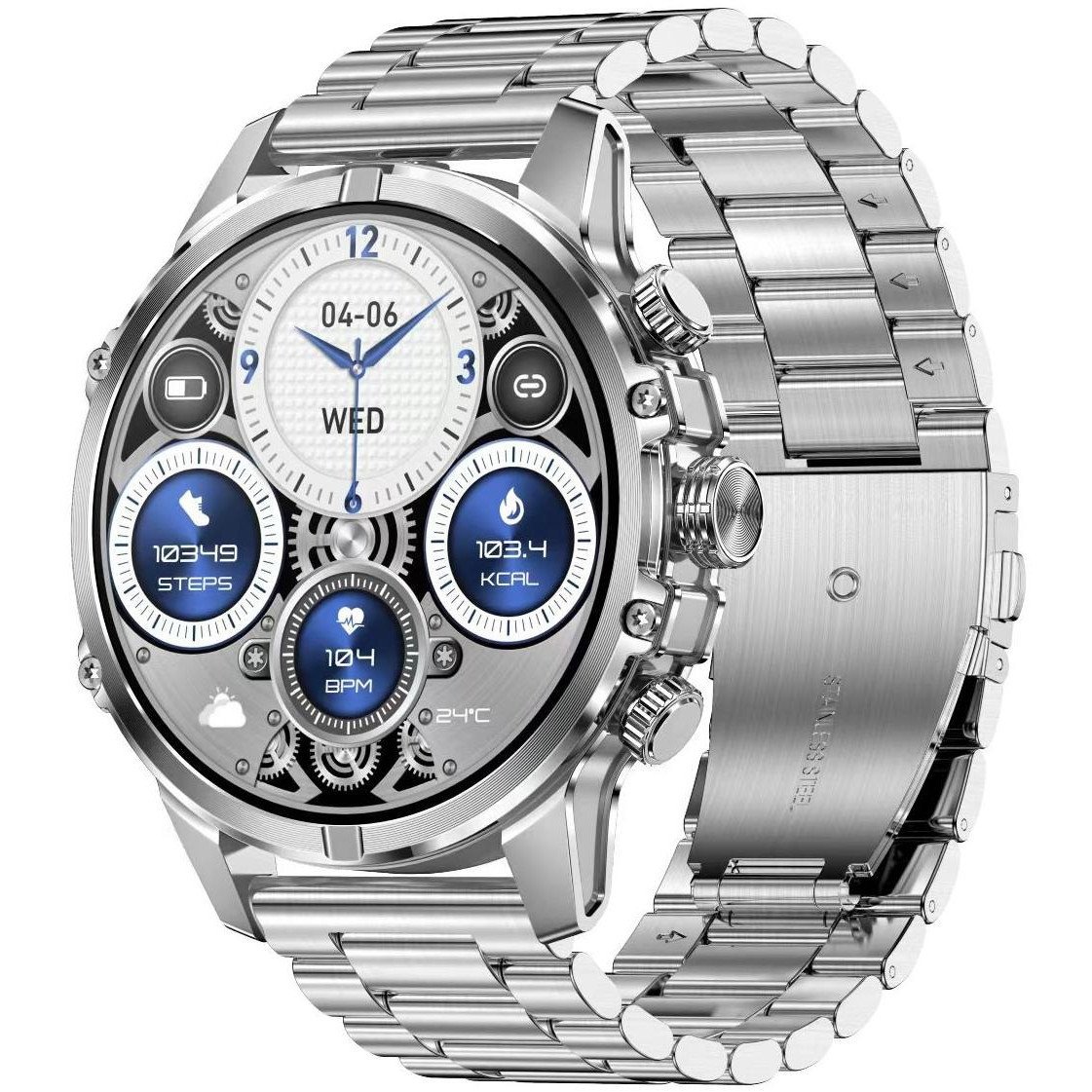 Hagen HB45.111.1111 srebrny