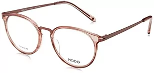 MODO & ECO Damskie okulary przeciwsłoneczne 4527, różowe (Dusty pink), 48, różowy (Dusty Pink) - Okulary przeciwsłoneczne - miniaturka - grafika 1
