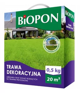 Biopon Trawa dekoracyjna, karton 500g, marki - Trawy i trawniki - miniaturka - grafika 1